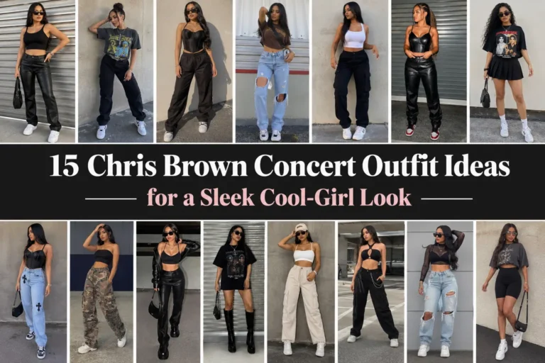 15 Chris Brown Concert Outfit Ideas for a Sleek Cool-Girl Look The Look Diary