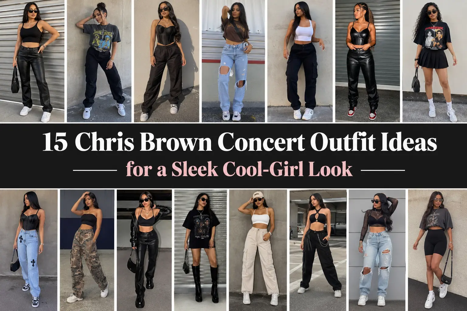 15 Chris Brown Concert Outfit Ideas for a Sleek Cool-Girl Look The Look Diary