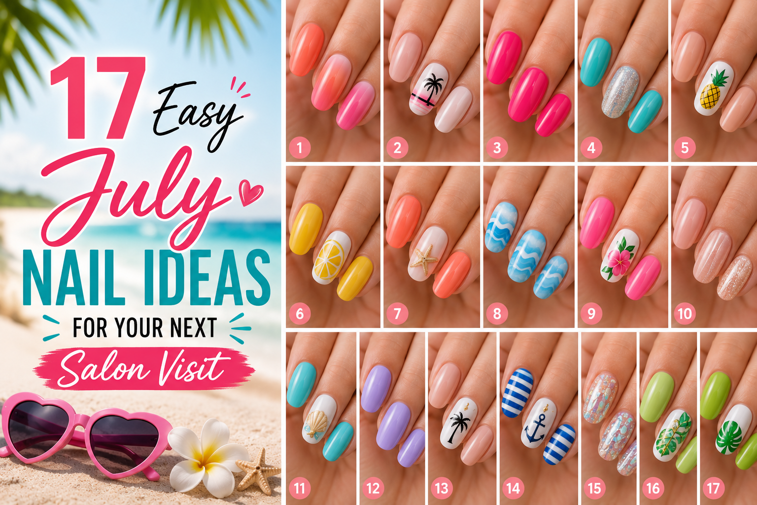 17 Easy July Nail Ideas for Your Next Salon Visit The Look Diary