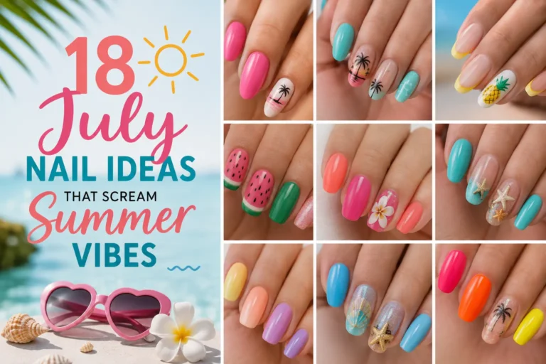 18 July Nail Ideas That Scream Summer Vibes The Look Diary