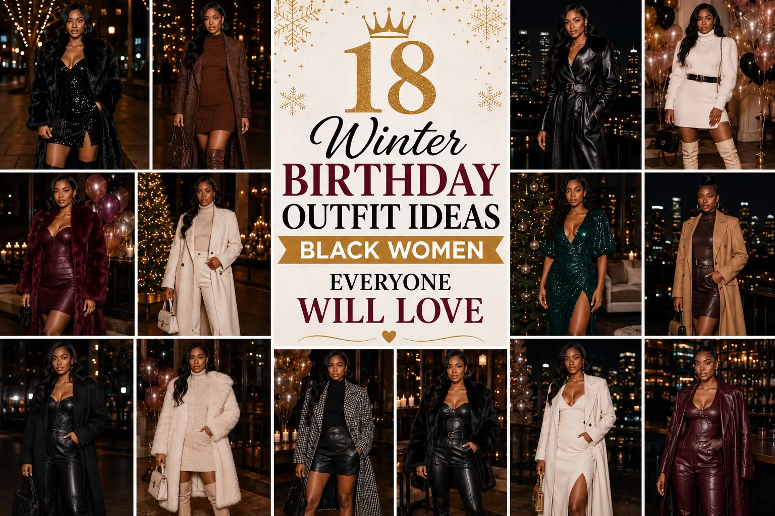 18 Winter Birthday Outfit Ideas Black Women Everyone Will Love The Look iary