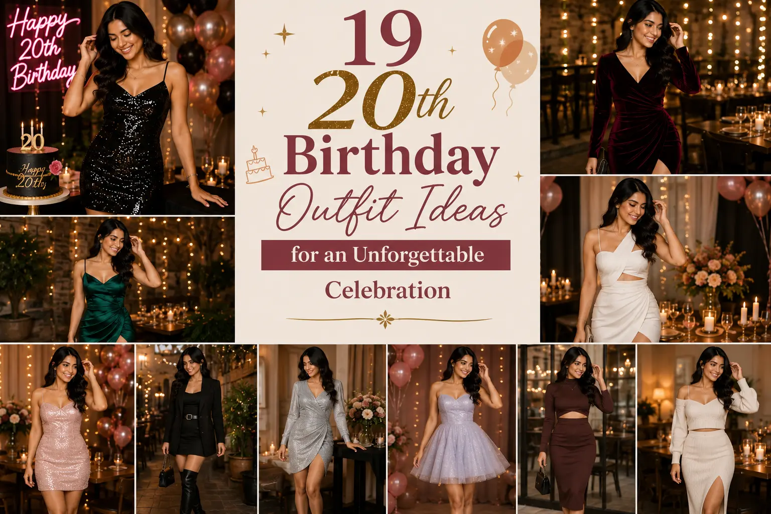 19 20Th Birthday Outfit Ideas for an Unforgettable Celebration The Look Diary