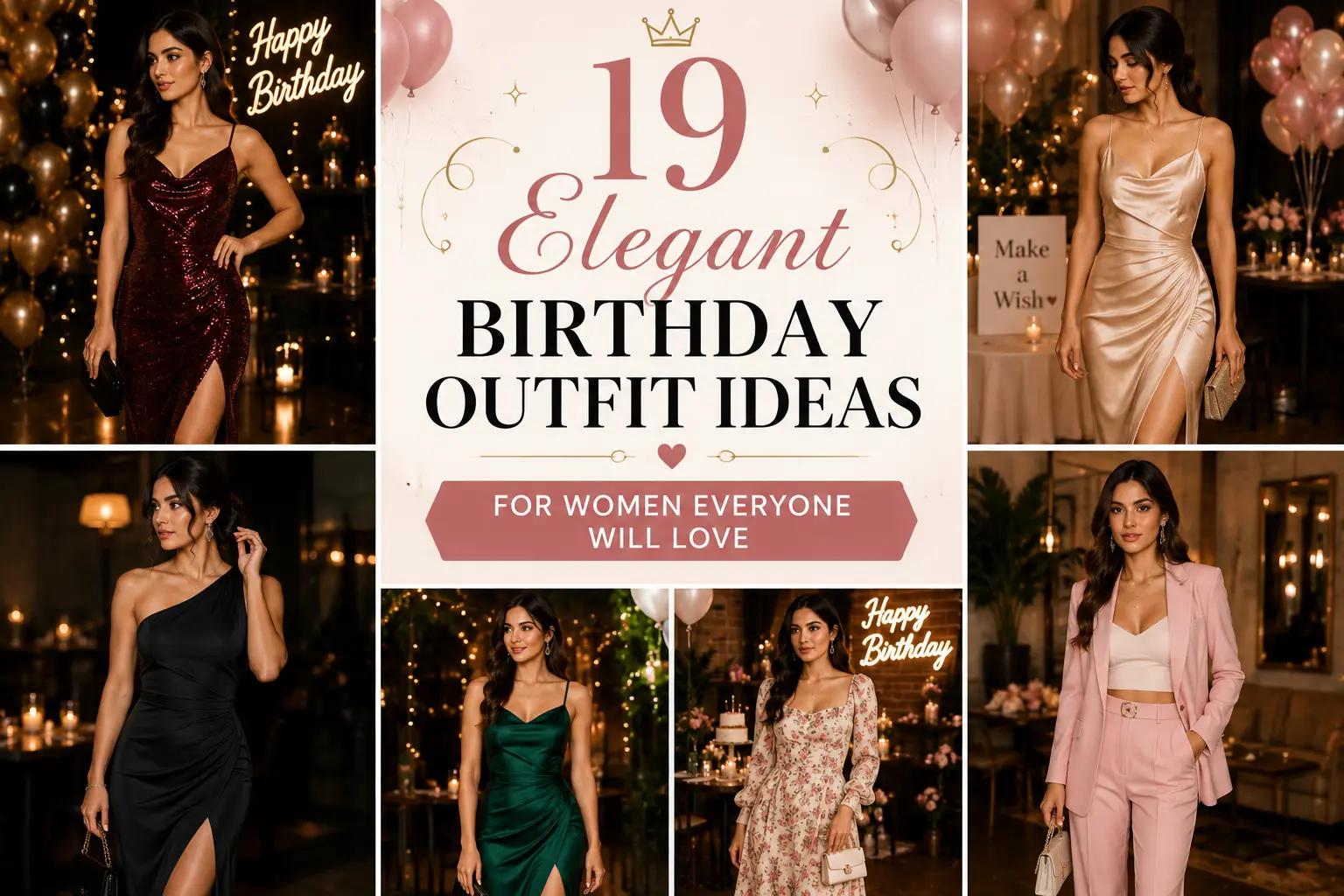 19 Elegant Birthday Outfit Ideas for Women Everyone Will Love The Look Diary