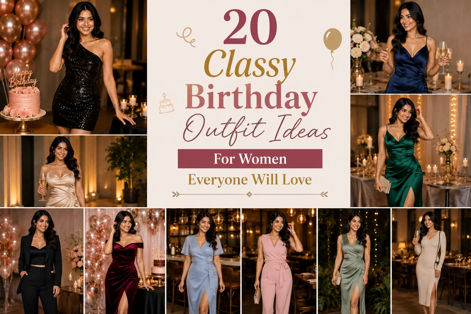 20 Classy Birthday Outfit Ideas For Women Everyone Will Love The Look Diary