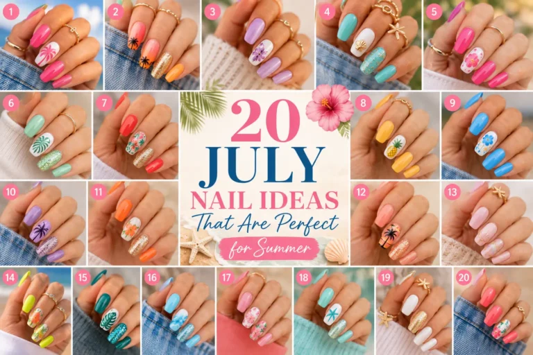 20 July Nail Ideas That Are Perfect for Summer The Look Diary