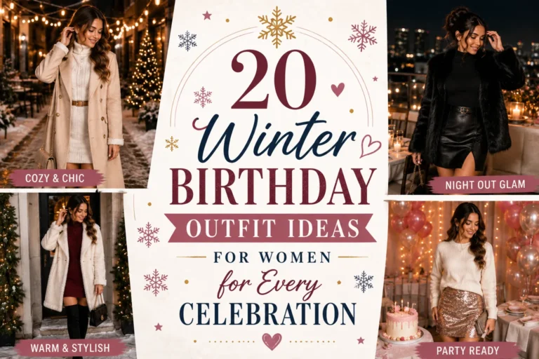 20 Winter Birthday Outfit Ideas For Women for Every Celebration The Look Diary