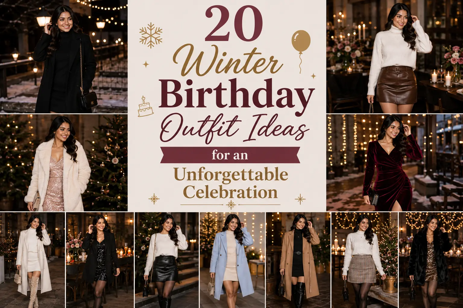 20 Winter Birthday Outfit Ideas for an Unforgettable Celebration The Look Diary