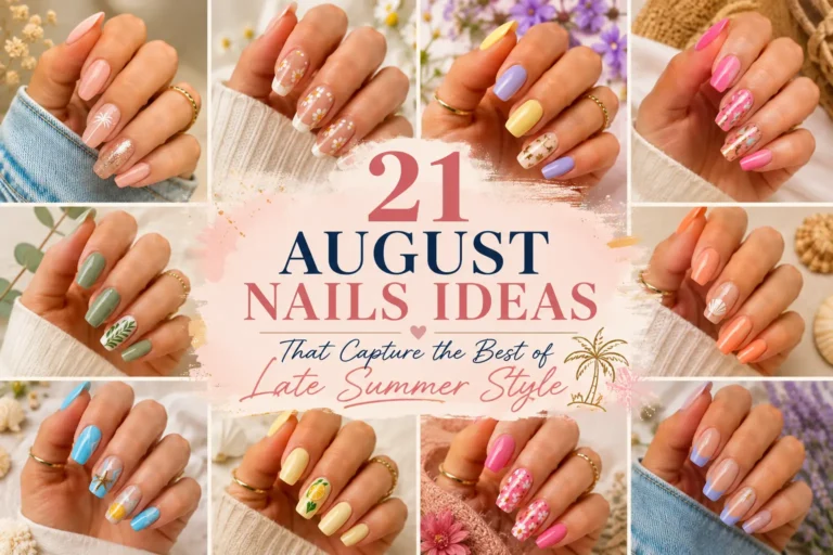 21 August Nails Ideas That Capture the Best of Late Summer Style TheLookdiary