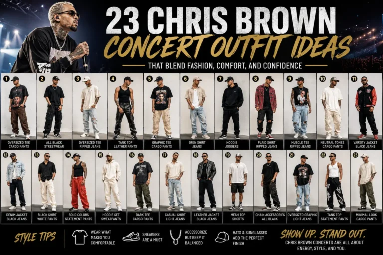 23 Chris Brown Concert Outfit Ideas That Blend Fashion, Comfort, and Confidence The Look Diary