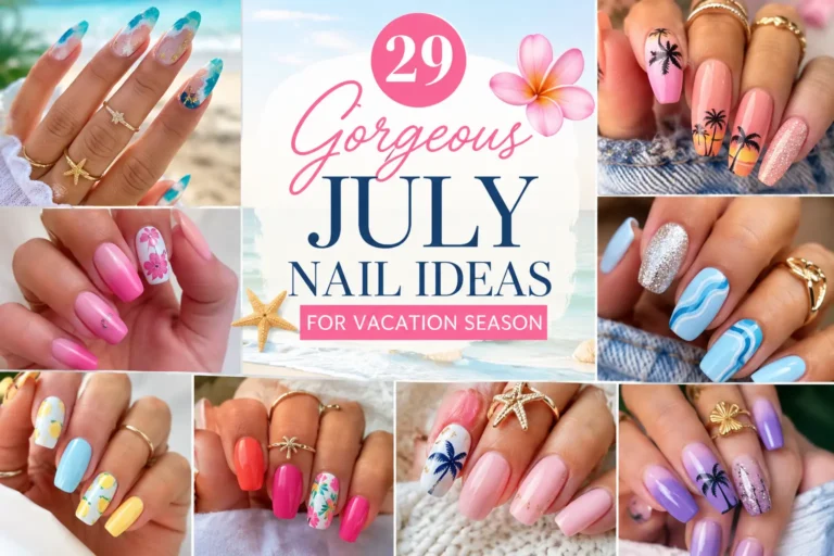 29 Gorgeous July Nail Ideas for Vacation Season The Look Diary
