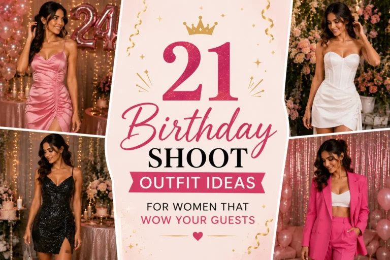 21 Birthday Shoot Outfit Ideas for Women That Wow Your Guests