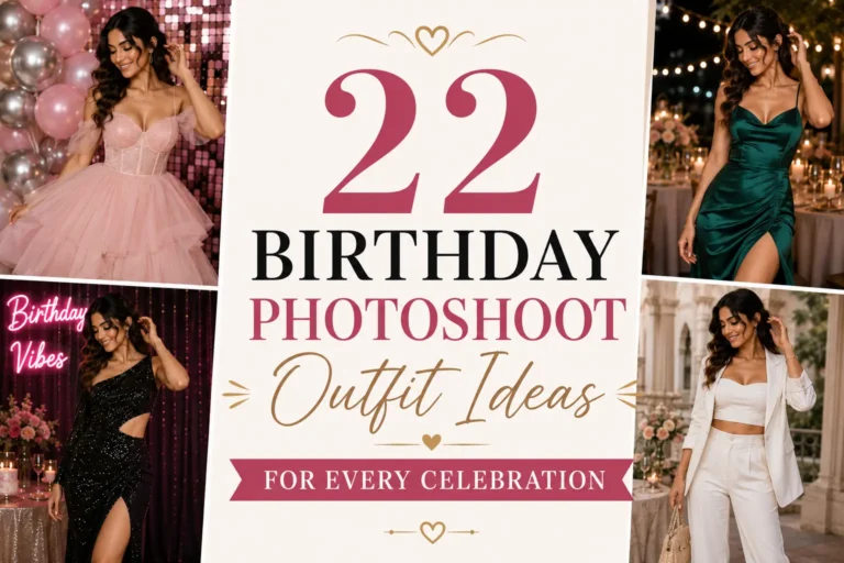 22 Birthday Photoshoot Outfit Ideas for Every Celebration