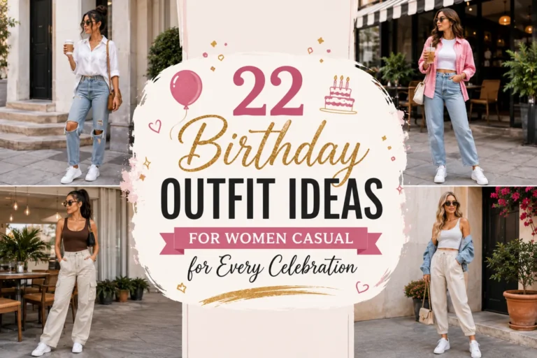 22 Birthday Outfit Ideas For Women Casual for Every Celebration