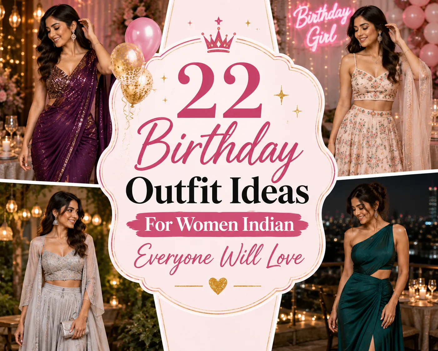 22 Birthday Outfit Ideas For Women Indian for an Unforgettable Celebration