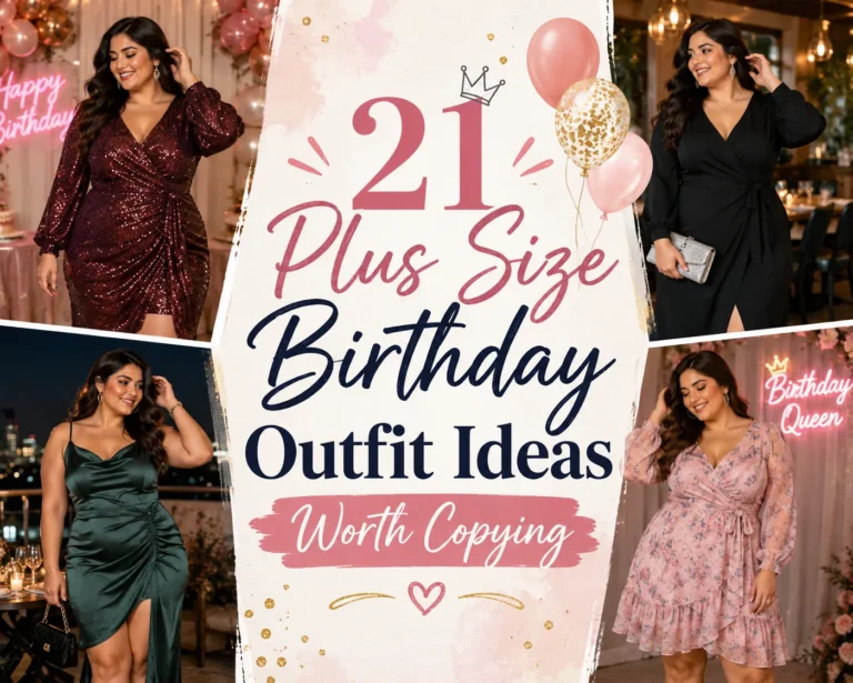 21 Plus Size Birthday Outfit Ideas Worth Copying
