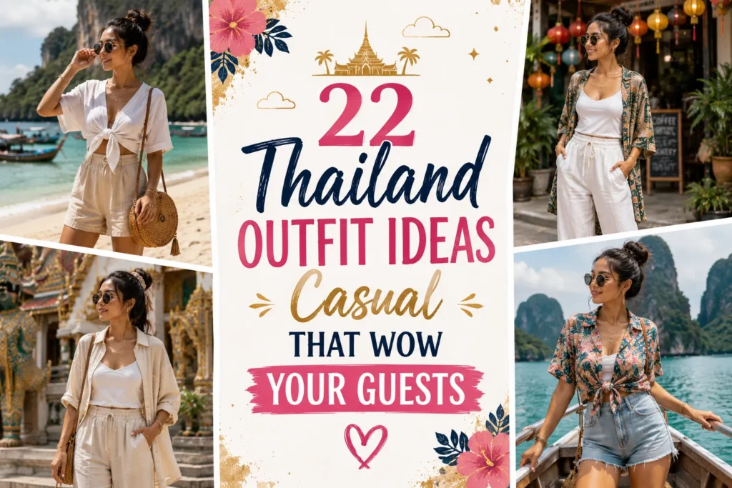 22 Thailand Outfit Ideas Casual That Wow Your Guests