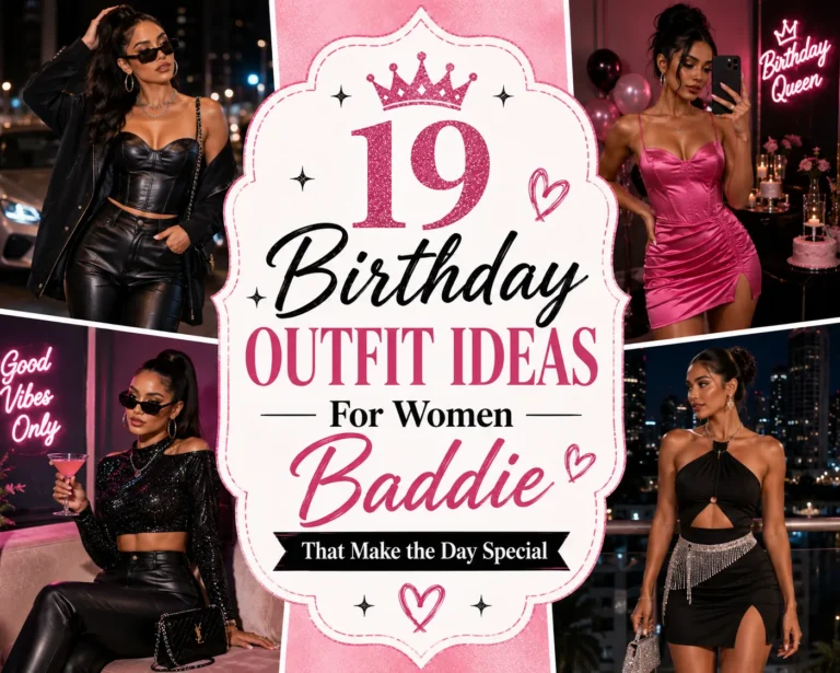 19 Birthday Outfit Ideas For Women Baddie That Make the Day Special