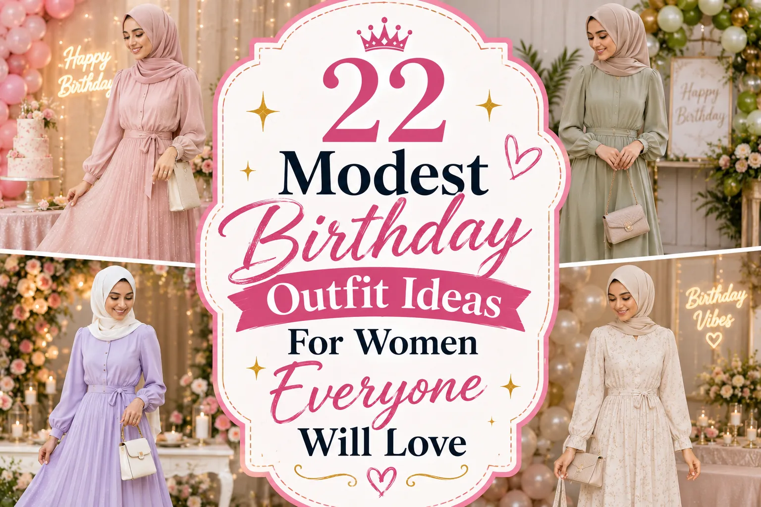 22 Modest Birthday Outfit Ideas For Women Everyone Will Love