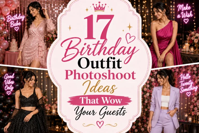 17 Birthday Outfit Photoshoot Ideas That Wow Your Guests