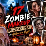 17 Zombie Makeup Halloween Ideas for Halloween Night