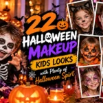22 Halloween Makeup Kids Looks with Plenty of Halloween Spirit