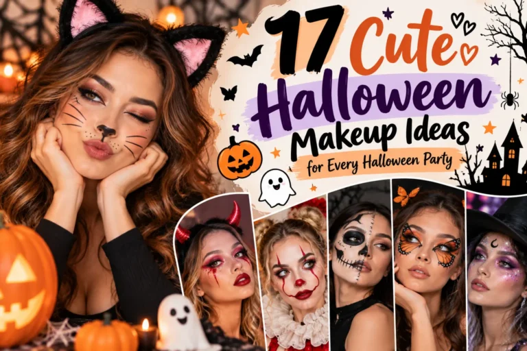 17 Cute Halloween Makeup Ideas for Every Halloween Party