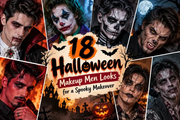 18 Halloween Makeup Men Looks for a Spooky Makeover